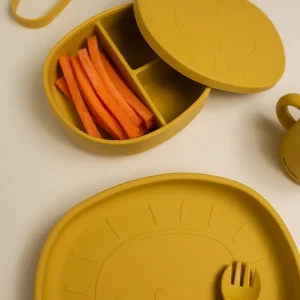 The Cotton Cloud – Boîte à lunch compartimentée – Lion