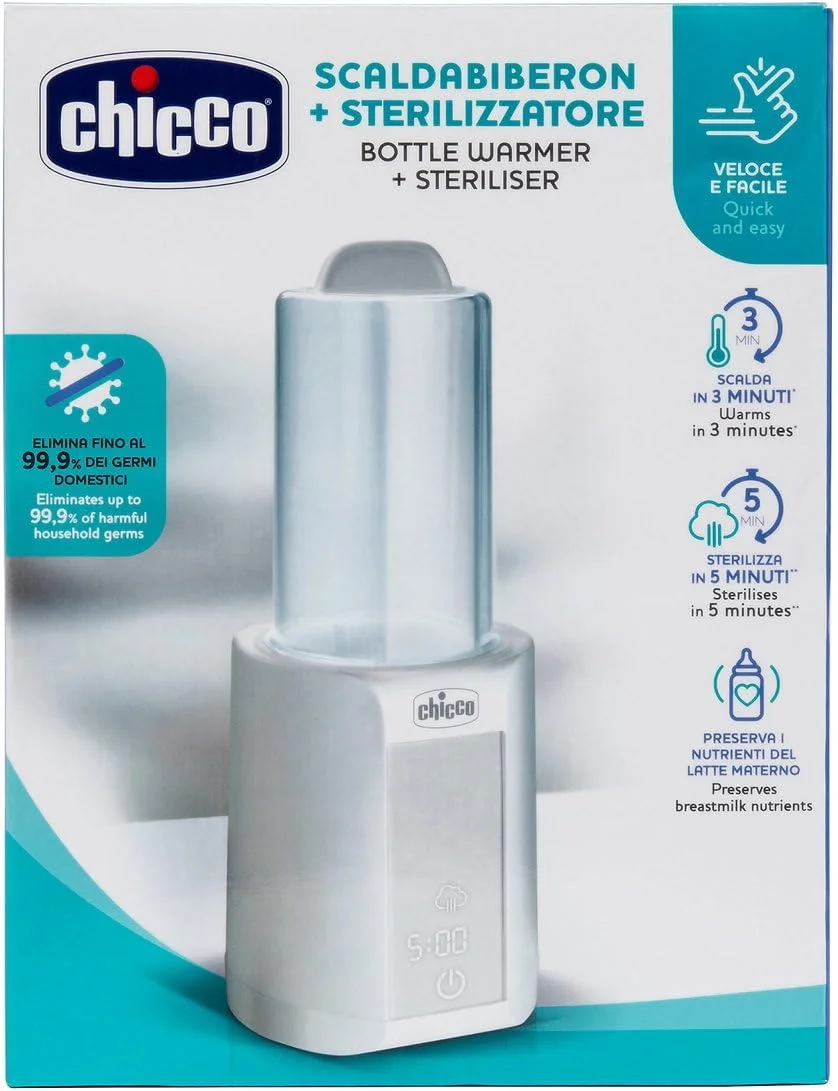 Chauffe biberon stérilisateur – Chicco