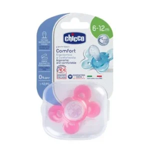 Chicco sucette rose 0M+ 1PCS