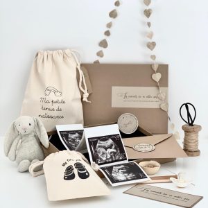 Nuage Chantilly – Coffret de naissance –  »Les moments qu&rsquo;on oublie pas »