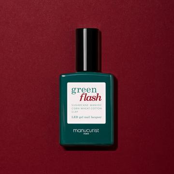 Manucurist – Vernis à ongles SEMI-PERMANENT green flash 15ml – Dark Pansy – Image 2