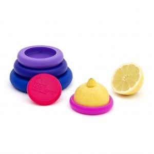 Food Huggers – Couvercles en silicone réutilisable – 5 pces