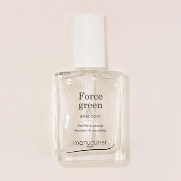 Manucurist – Force green(fortifiante) 15ml – Base/Soins pour ongles mous – Image 2