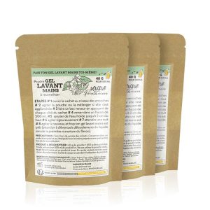Gel lavant pour les mains en poudre à reconstituer – Douceur printanière