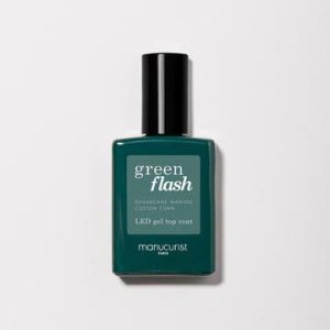 Manucurist – SEMI-PERMANENT green flash 15ml – Top coat