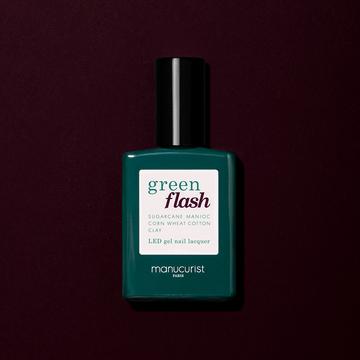 Manucurist – Vernis à ongles SEMI-PERMANENT green flash 15ml – Hollyhock – Image 2