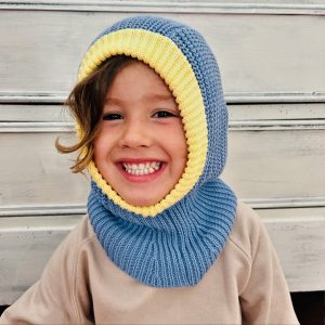 Poule Party – Cagoule Enfant Bleue