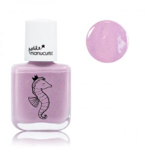Petite manucurist – Vernis à ongles à l&rsquo;eau pour enfants – Mauve irisé, Janis l&rsquo;hippocampe