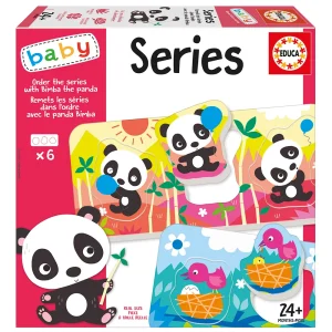 Baby ordonne les séries avec bimba le panda – Educa