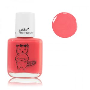 Petite manucurist – Vernis à ongles à l&rsquo;eau pour enfants – Rose, Kiki la chatonne