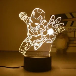 Lampe 3D Iron Man