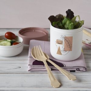 Bioloco – Boîte à repas isotherme 500+200ml – Woman