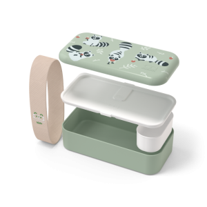 Mon Bento – Lunch box enfants – Vert Racoon
