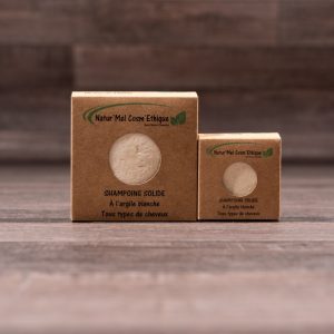 Natur’mel – Shampoing solide à l’argile blanche – Tout type de cheveux 90gr