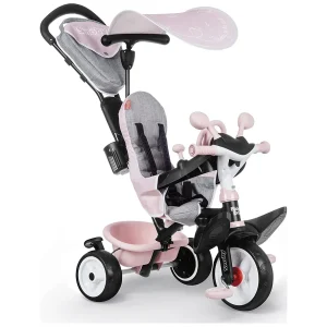 Tricycle baby driver plus rose – Smoby