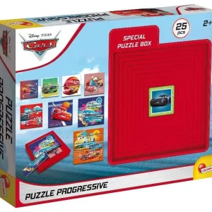 Puzzle progressive cars -Lisciani
