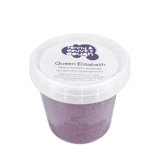 Fanny’n Douve’s Dought – Pâte à modeler artisanale – Queen Elisabeth, senteur Bergamote