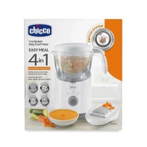 Robot cuiseur vapeur mixeur Easy Meal – Chicco
