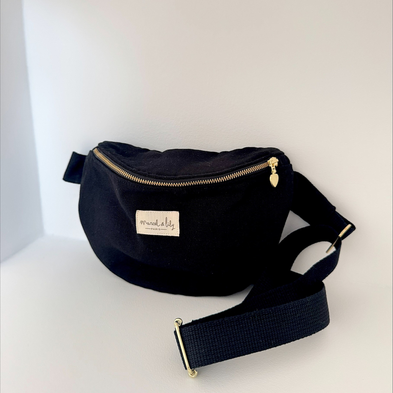 Marcel et Lily – Sac Banane noire