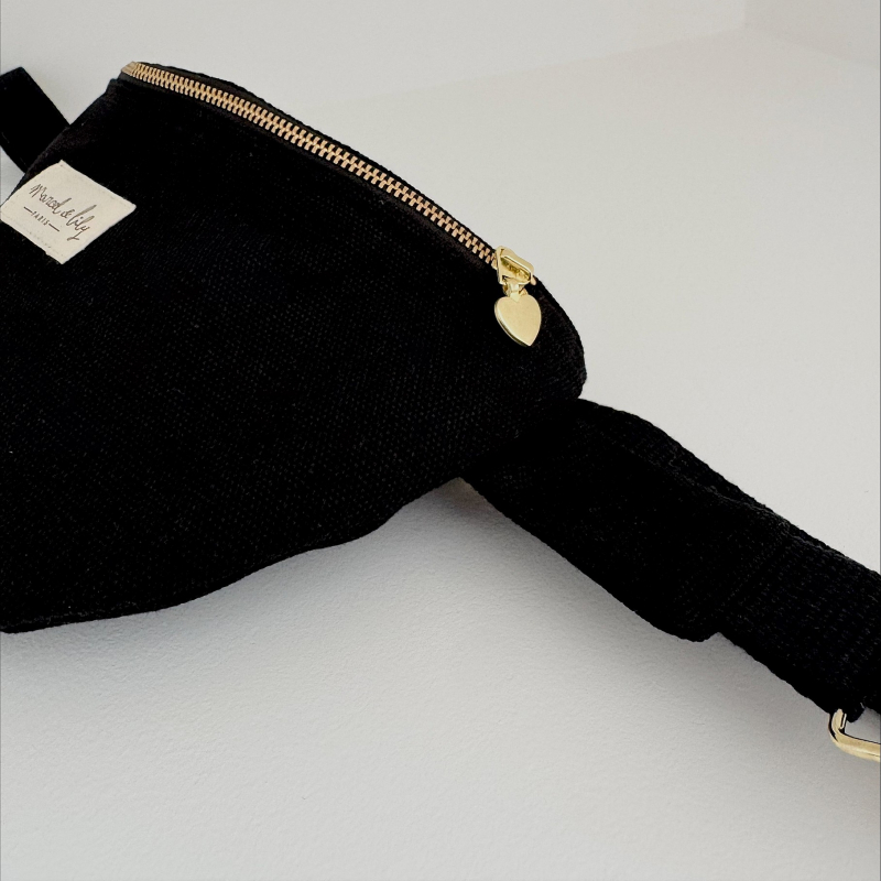 Marcel et Lily – Sac Banane noire – Image 4