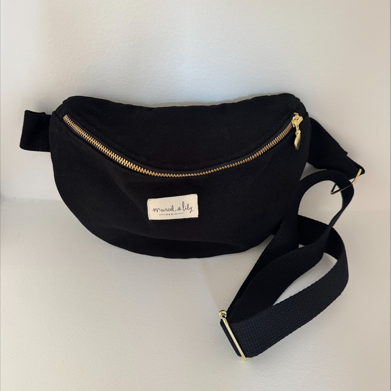 Marcel et Lily – Sac Banane noire – Image 2