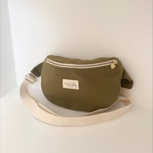 Marcel et Lily – Sac Banane en coton vert