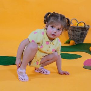 Méduse sandale enfant – Rose Taille 30