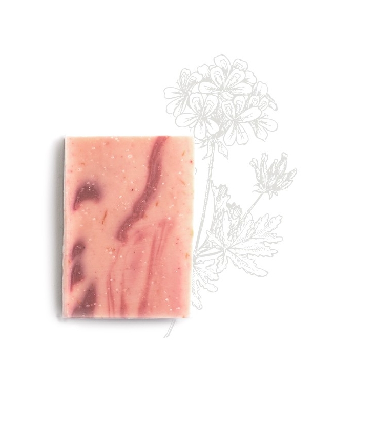 Cocooning – Savon corps et mains 100 gr – La vie en rose – Image 2