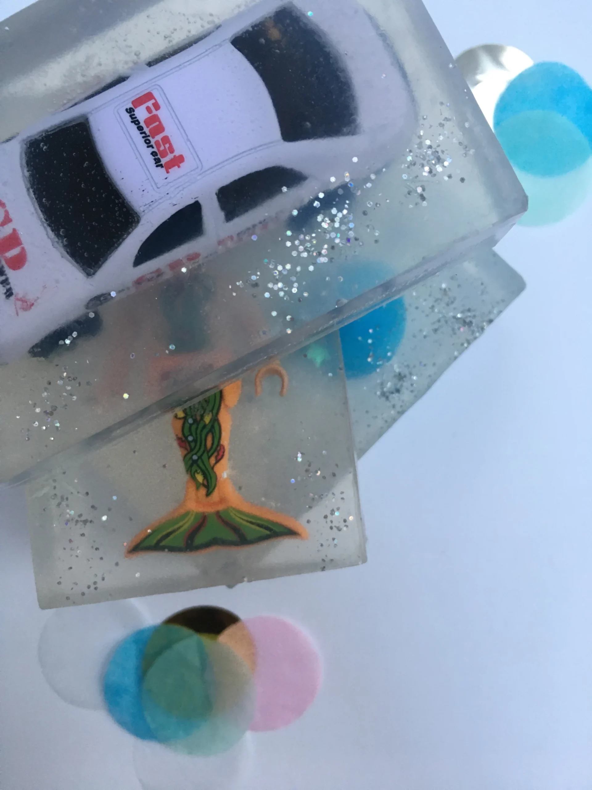 Cavancha – Savon enfant avec figurine – Voiture – Image 2