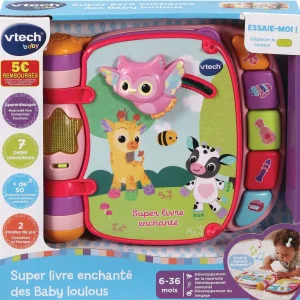 Super live enchanté des baby loulous rose – Vtech