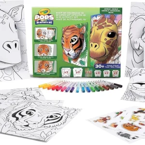Ensemble d’activités Pops 3D Jungle – Crayola