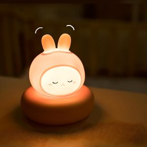 Veilleuse Tête de Lapin sur Socle