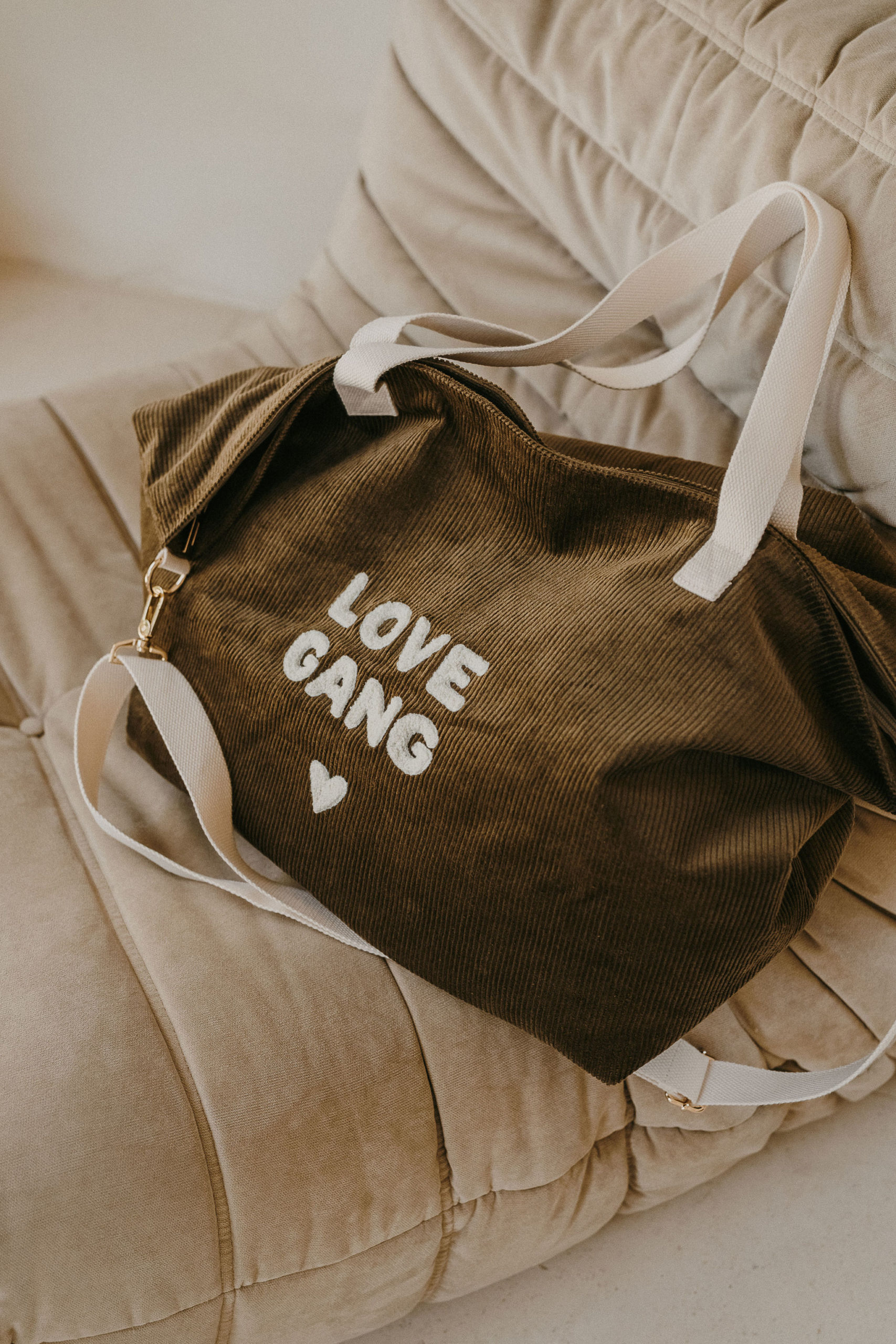 Zakuw – Sac Velours XL – Love Gang